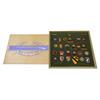 Image 1 : VIETNAM PATCH DISPLAY NAMED AIRBORNE & SIGNED CIB