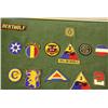 Image 2 : VIETNAM PATCH DISPLAY NAMED AIRBORNE & SIGNED CIB