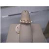 Image 1 : Round Center Diamond W/Princess Cut Diamonds Inset In Band, 4.2 GRAMS 14K Gold