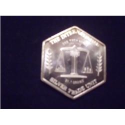 .999 One Troy Oz Fine Silver Trade Cent