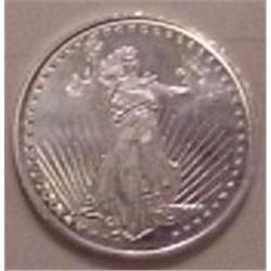 .999 One Troy Oz Fine Silver Liberty $1 Coin