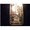Image 1 : .999 One Troy Oz Fine Silver "Statue of Liberty" Silver Bar