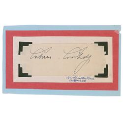 William H. Taft and Calvin Coolidge