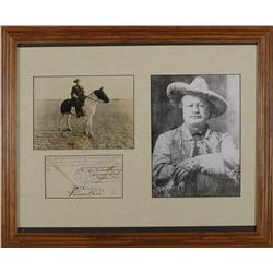 Gordon W. “Pawnee Bill” Lillie and Diamond Dick