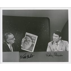 Wally Schirra and Walter Cronkite