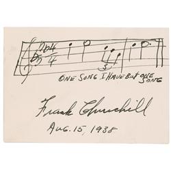 Disney: Frank Churchill