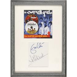 Eric Clapton and Jeff Beck