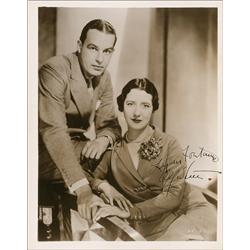 Alfred Lunt and Lynn Fontanne