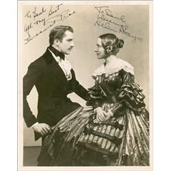 Vincent Price and Helen Hayes