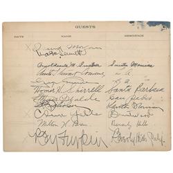 Santa Monica Guest Book