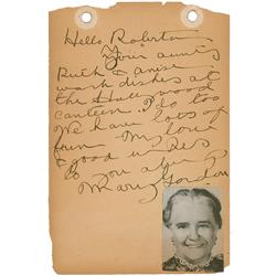 Sherlock Holmes: Mary Gordon