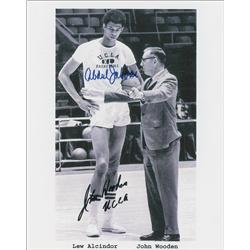 Kareem Abdul-Jabbar and John Wooden