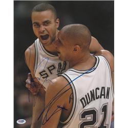 Tim Duncan and Tony Parker