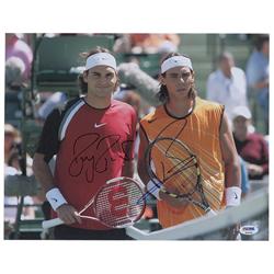 Roger Federer and Rafael Nadal