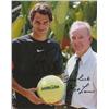 Image 1 : Roger Federer and Rod Laver