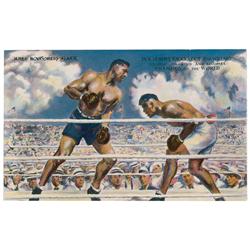 Joe Louis and Jack Dempsey