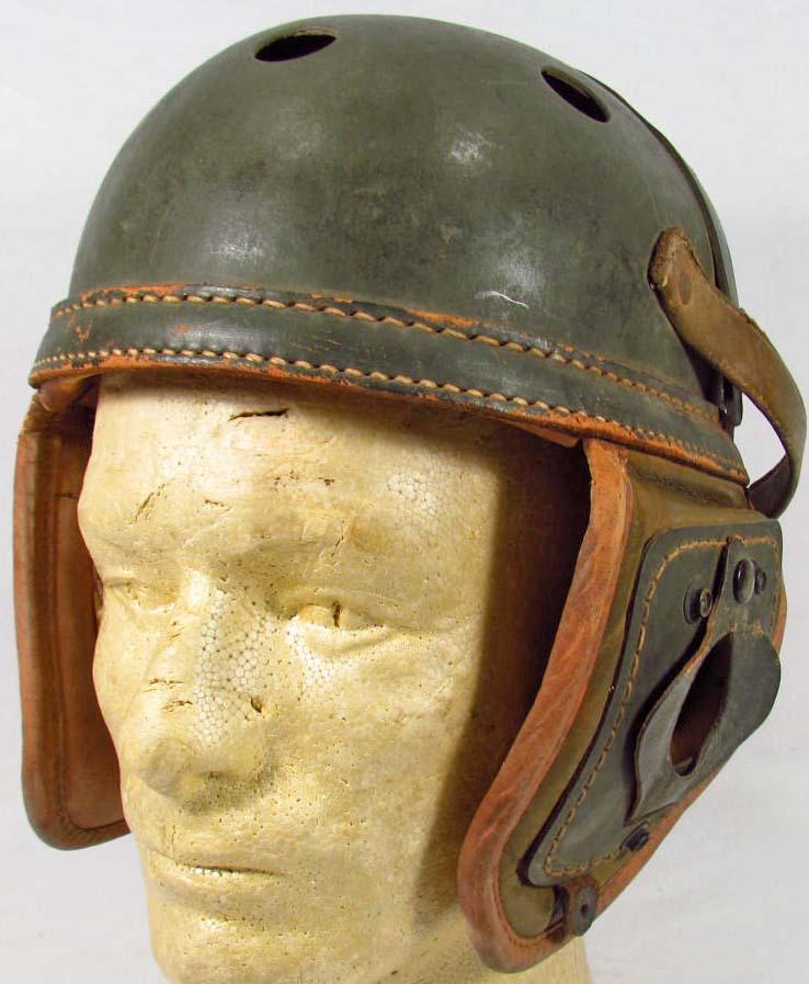 VERY RARE US WW2 ARMY TANKER ARMOR COMBAT HELMET