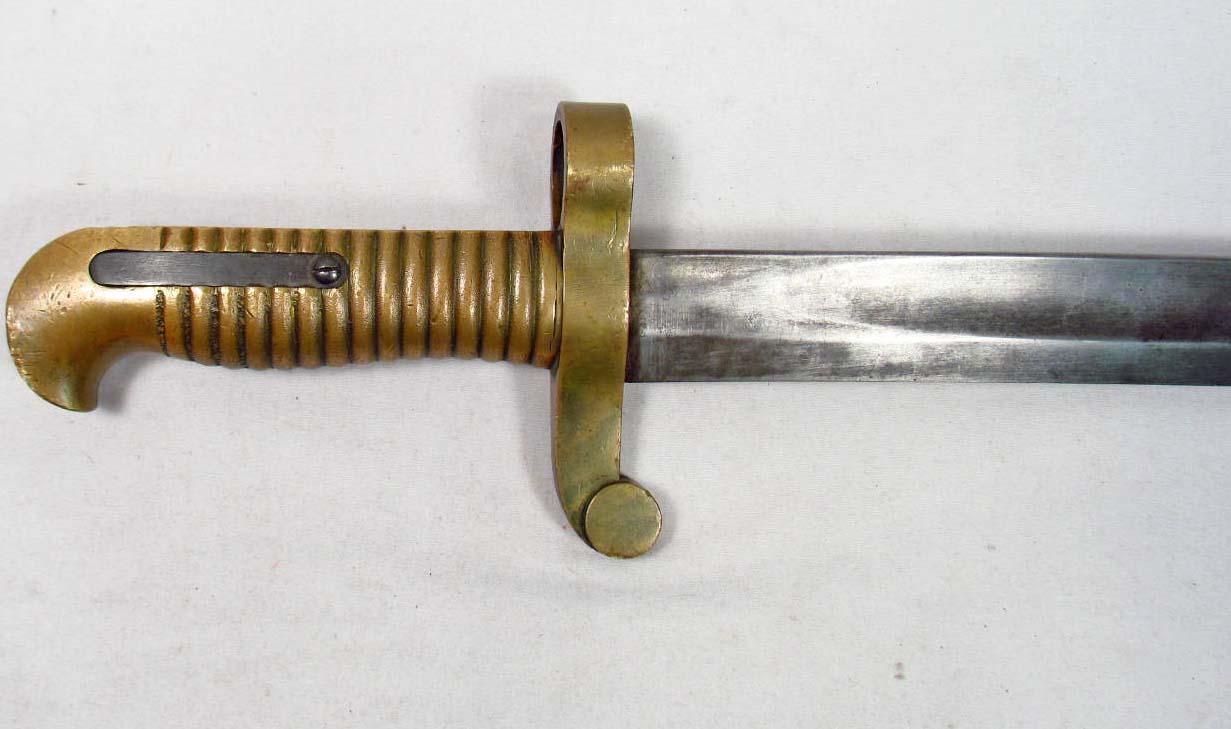 RARE CONFEDERATE CIVIL WAR ERA ARMY MUSKET COMBAT BAYONET