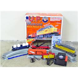LIONEL UNION PACIFIC MERGER SPECIAL FREIGHT TRAIN SET IN ORIGINAL BOX