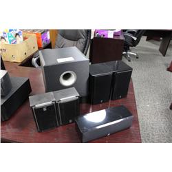 YAMAHA HOME THEATRE SPEAKER SYSTEM COMPLETE WITH 6