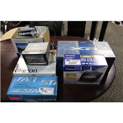 LOT OF MISC CAR STEREO EQUIPMENT