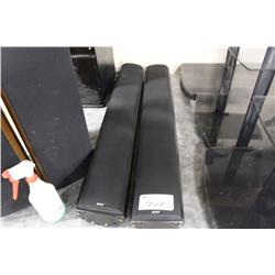 PAIR OF 2 ENERGY TAKE TWR-B-1 SPEAKERS