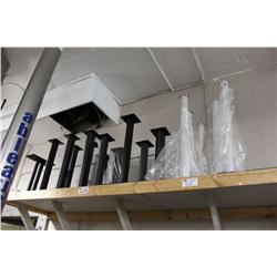 LOT OF SPEAKER STANDS