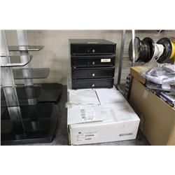 2 BRAND NEW & 4 USED - CASH DRAWERS