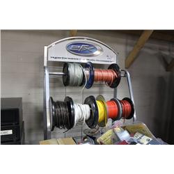 RACK OF CAR STEREO WIRING