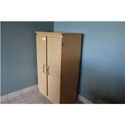 OAK CABINET AND MOBILE STAND