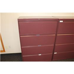 4 DRW. LATERAL FILE CABINET