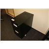 Image 1 : BLACK 2 DRW FILE CABINET
