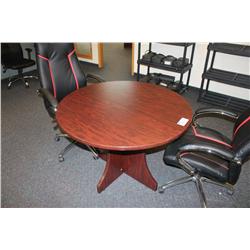 CHERRY ROUND CONFERENCE TABLE