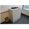 Image 1 : GREY 3 DRW. LATERAL FILE CABINET
