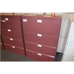 STORWAL 4 DRW. LATERAL FILE CABINET