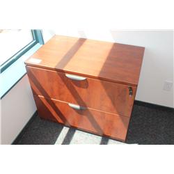 CHERRY 2 DRW. LATERAL FILE CABINET