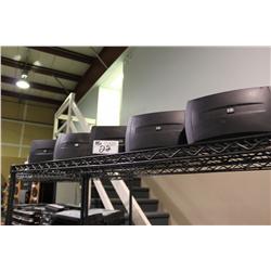 6 WALLMOUNT YAMAHA SPEAKERS