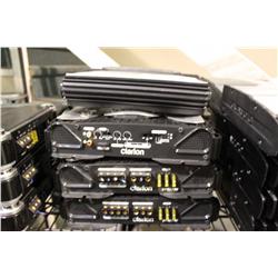 4 CLARION AMPLIFIERS