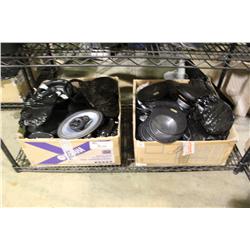 2 BOXES OF ASSORTED SPEAKERS