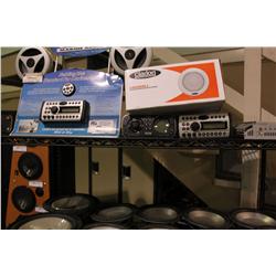 SHELF OF MARINE RADIOS & AMPLIFIER