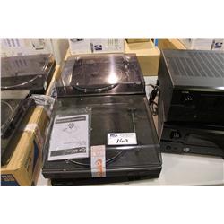 4 ASSORTED TURN TABLES