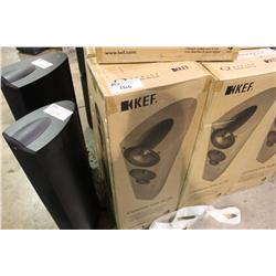 KEF IQ5 BLACK TOWER SPEAKER (IN THE BOX)
