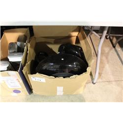 BOX OF ASSORTED SPEAKERS