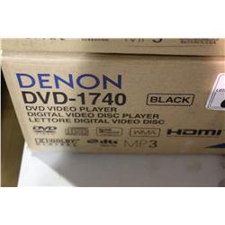 DENON DVD/1740 DVD PLAYER