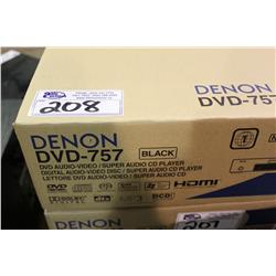 DENON DVD-757 DVD PLAYER