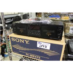 2 SONY CASSETTE PLAYERS