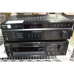 2 SONY RECEIVERS