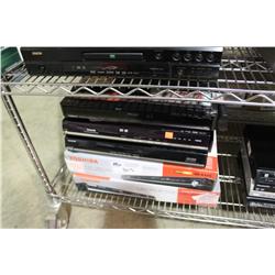 5 TOSHIBA DVD PLAYERS
