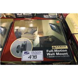 SANUS FULL MOTION WALLMOUNT FOR 15" TO 37" TV'S