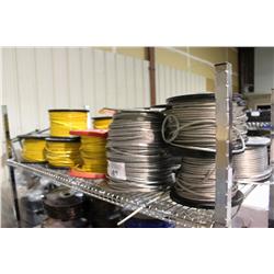 SHELF OF SPEAKER WIRE